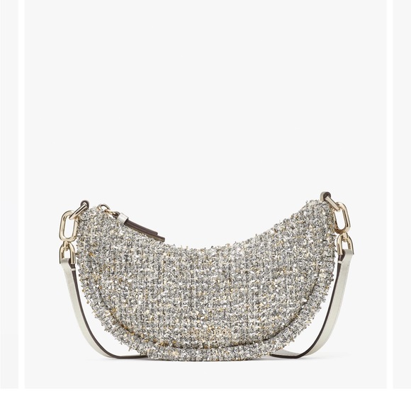 NWT! Kate Spade Smile Tweed Crossbody bag - Picture 8 of 9